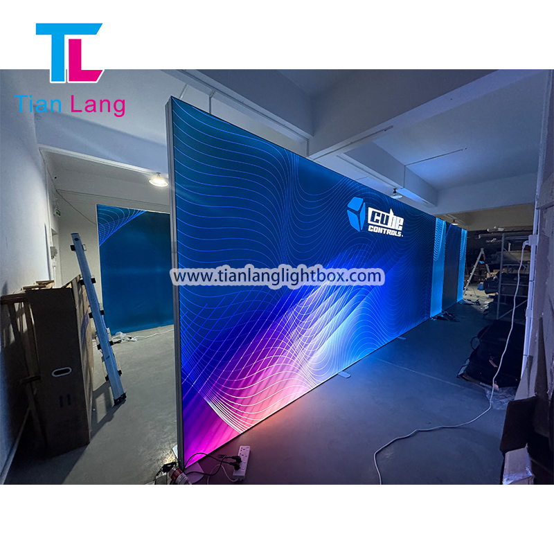 Premium Tianlang Exhibition Booth Handbag Display Rack 100X100cm