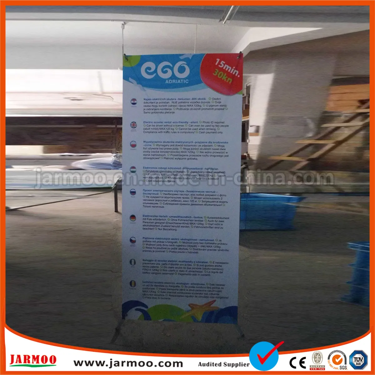 Custom Printing X Banner Exhibition