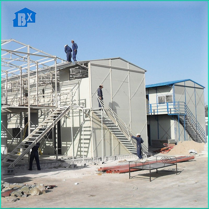 Temporary Steel Structure Dormitory for Convenient Accommodation Solutions Durable Steel Frame Temporary Dormitory for Quick Setup