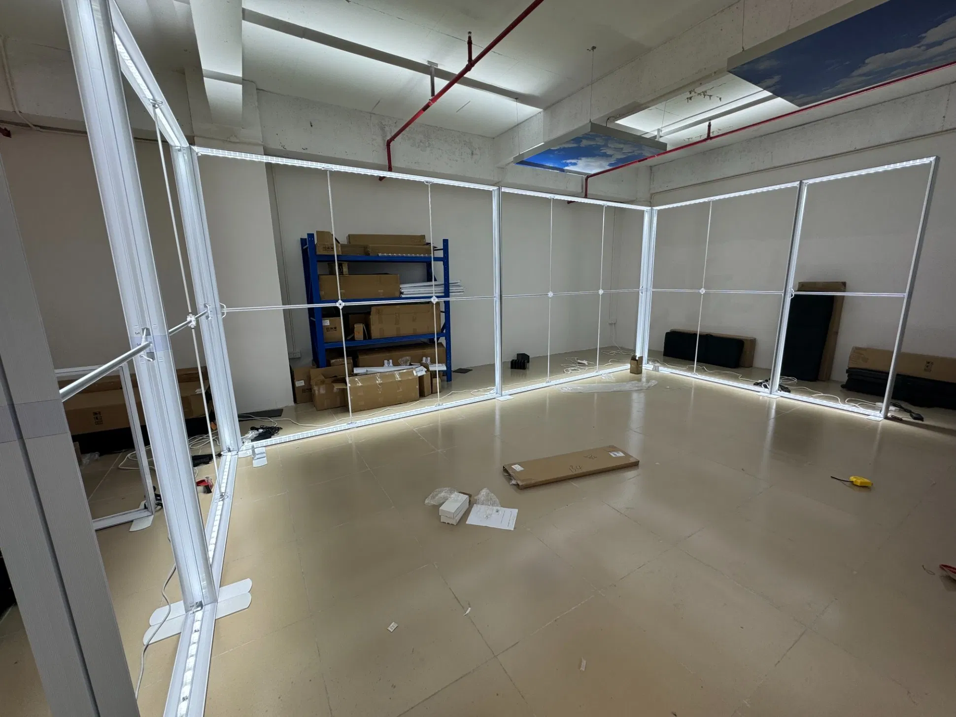 New Products Low Cost Tianlang Seamless Graphic Portable Exhibition Stand