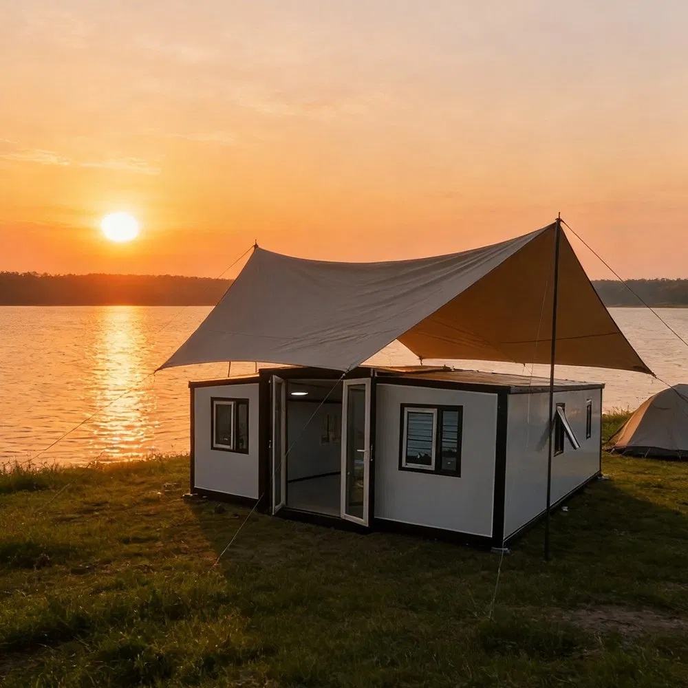 Container House Low Cost Portable Folding Bungalow Backyard Guest Room Alternative