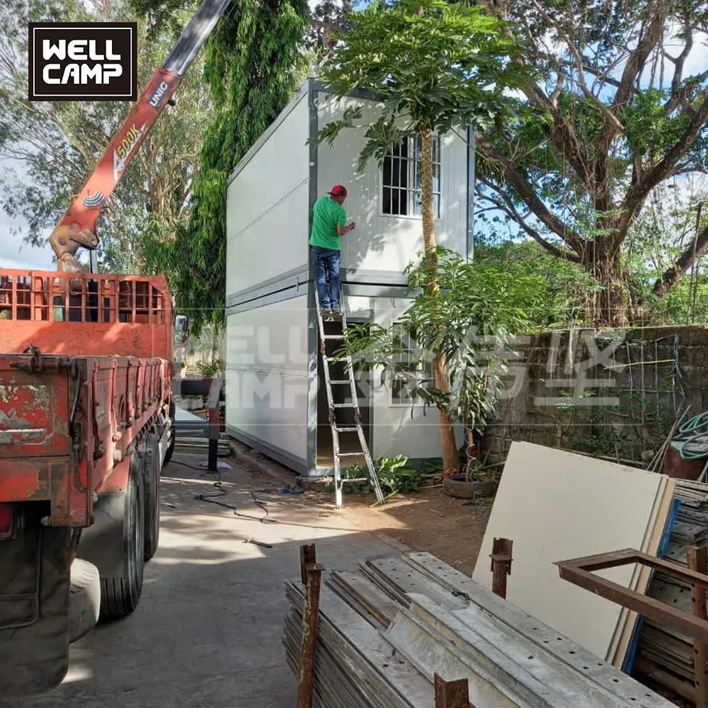 Good Price Prefab Steel Structure Office Container Homes Movable Folding Emergency Housing