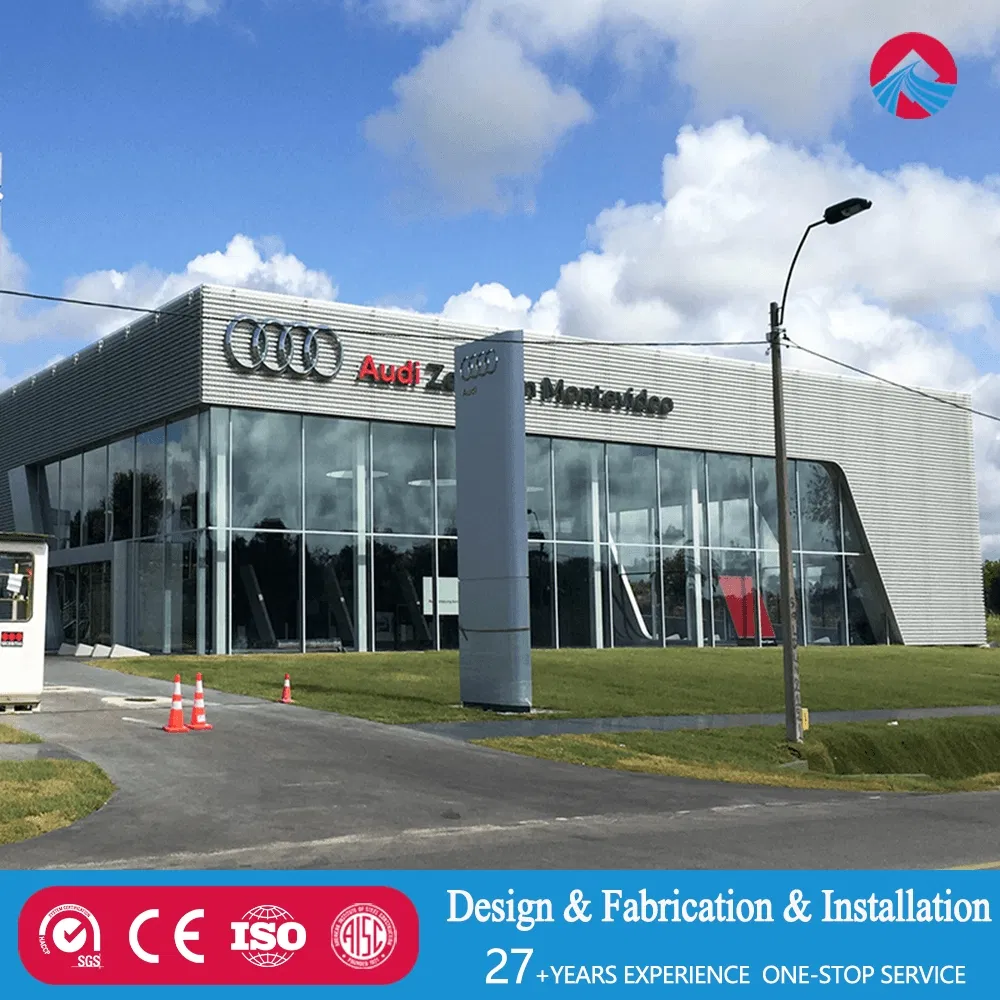 Innovative Steel Framework Supermarket for Efficient Retail Spaces