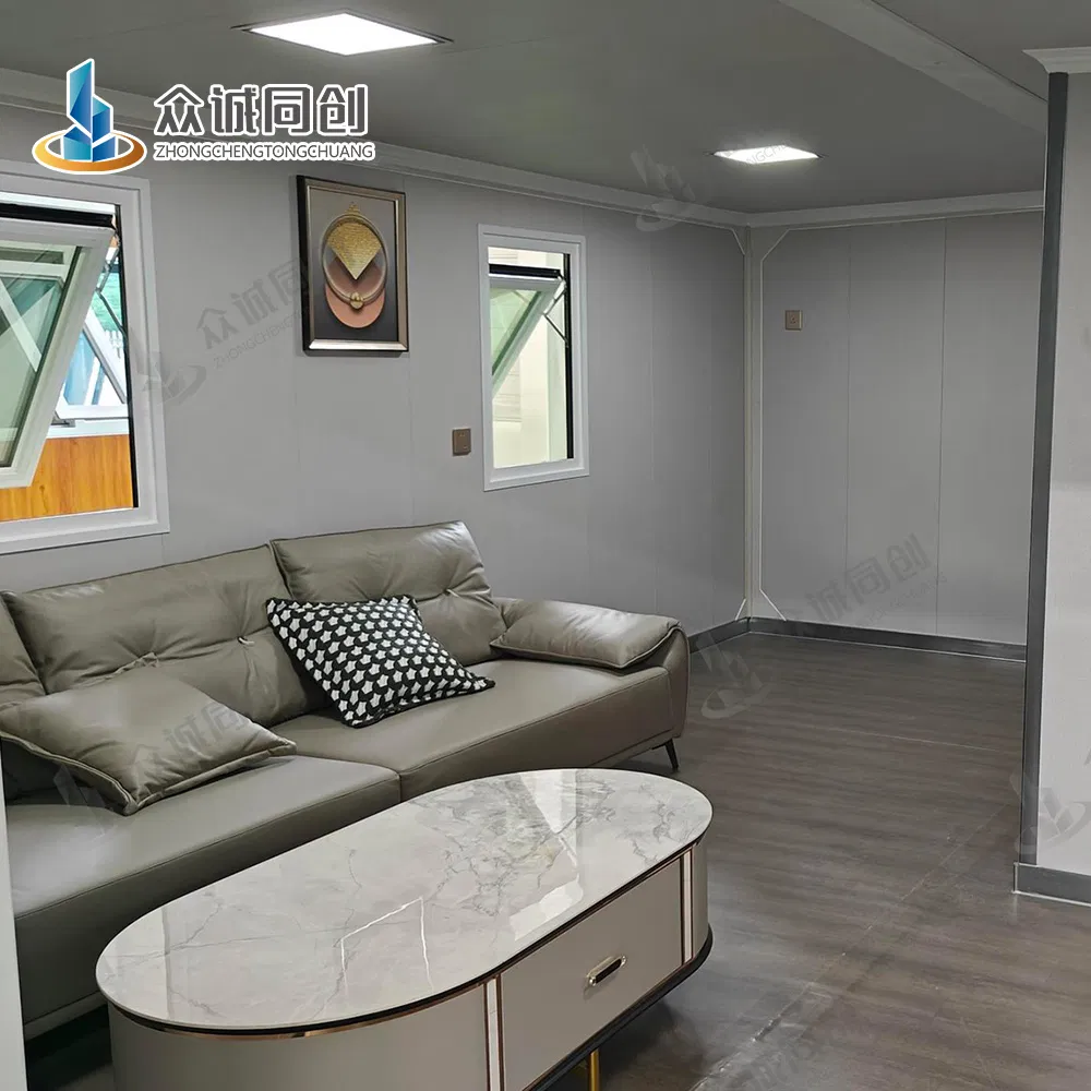 Modern Prefabricated Expandable Container Home for Vacation Living