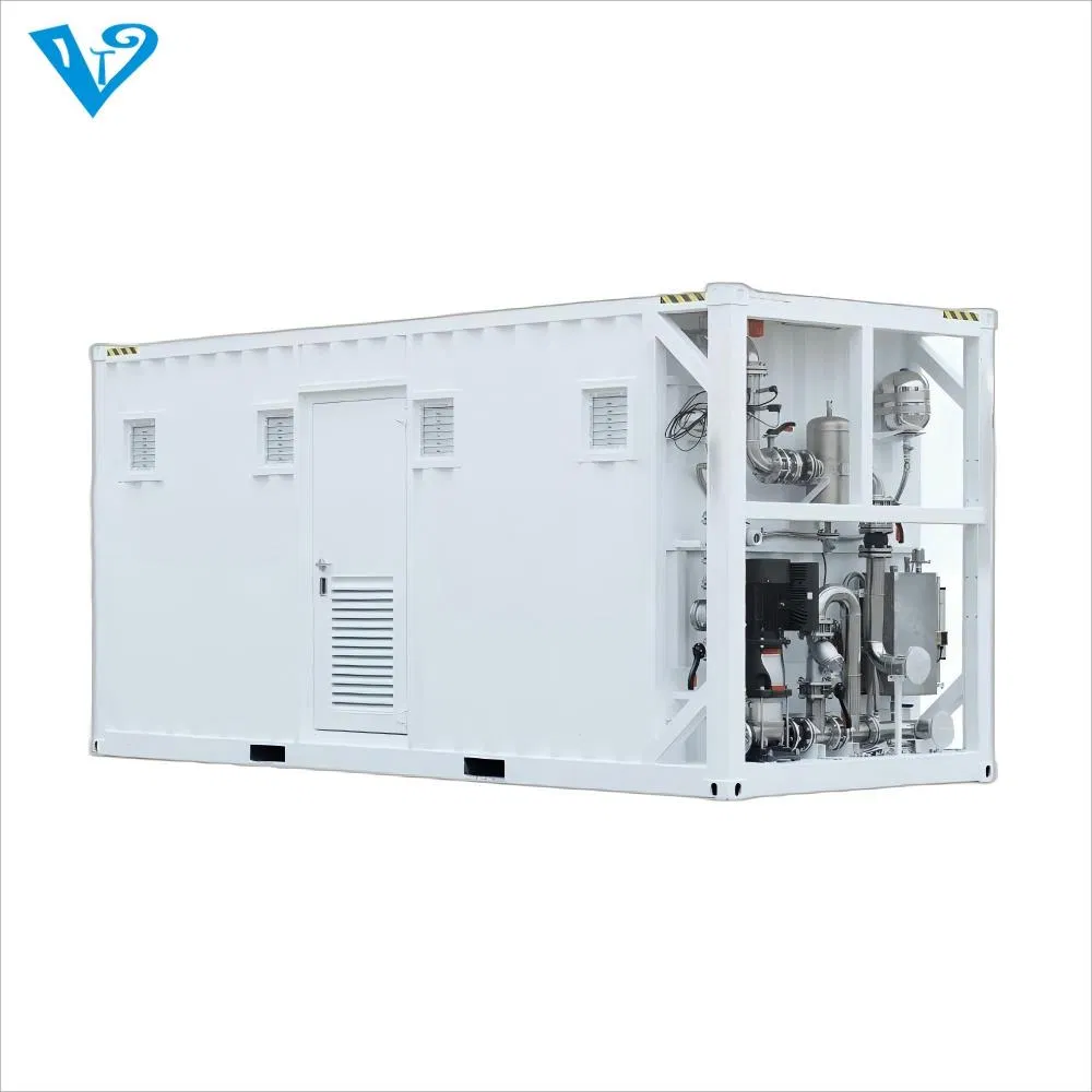 Liquid-Cooled Crypto Mining Container