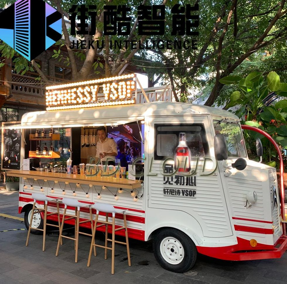 Customized Commercial Street Mobile Coffee Hot Dog Fast Food Carts Trailers Manufacturer
