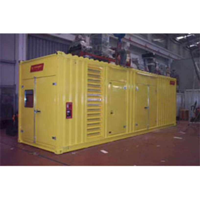Boxwell 1250kVA 1MW Heavy Duty Diesel Generator Set Container Type Waterproof Low Noise 1000kw Genset for Factory Mining