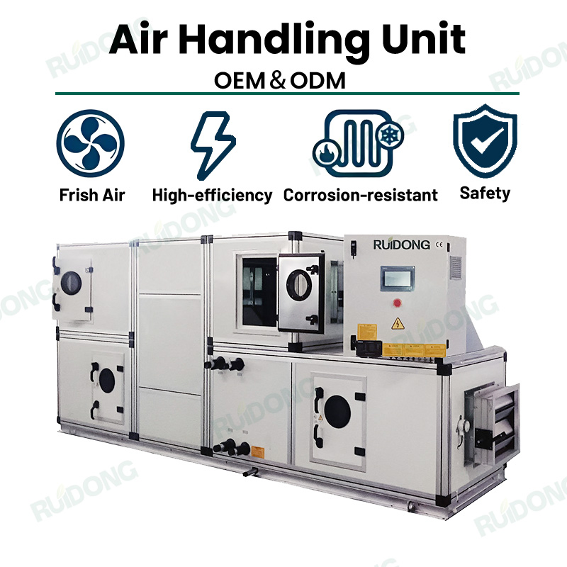 New Modular Combined Type Air Handling Unit for Industrial and Commercial