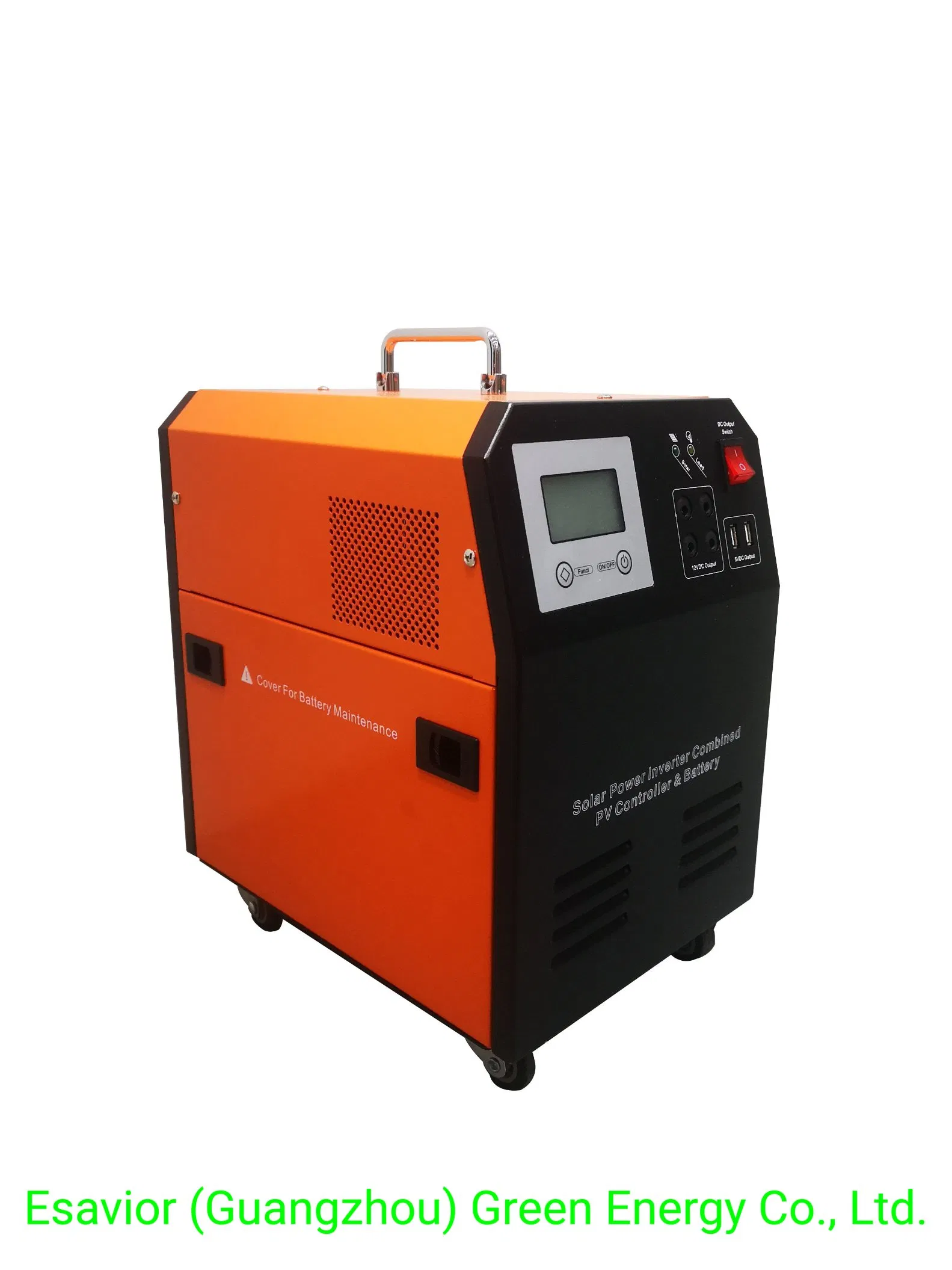 Esavior Integrated Design with Biult-in Batteries 300W off-Grid Portable Solar Panel Power System