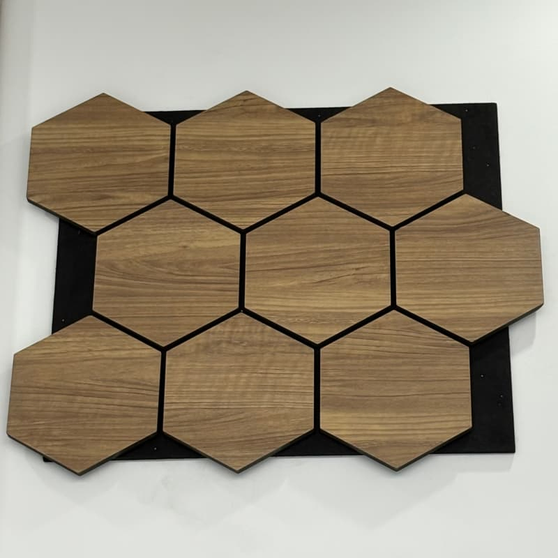 Modular Felt Acoustic Baffles and Wall Board for Creative Design in Universities and Co-Working Spaces