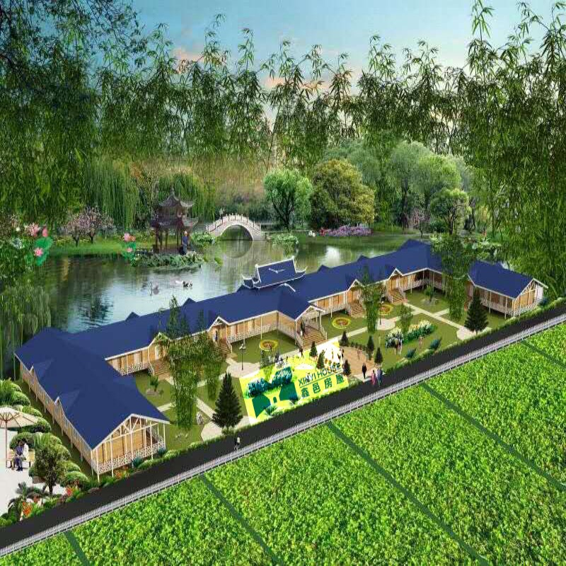 Modern Light Steel Villa Prefabricated Luxury Vacation Home