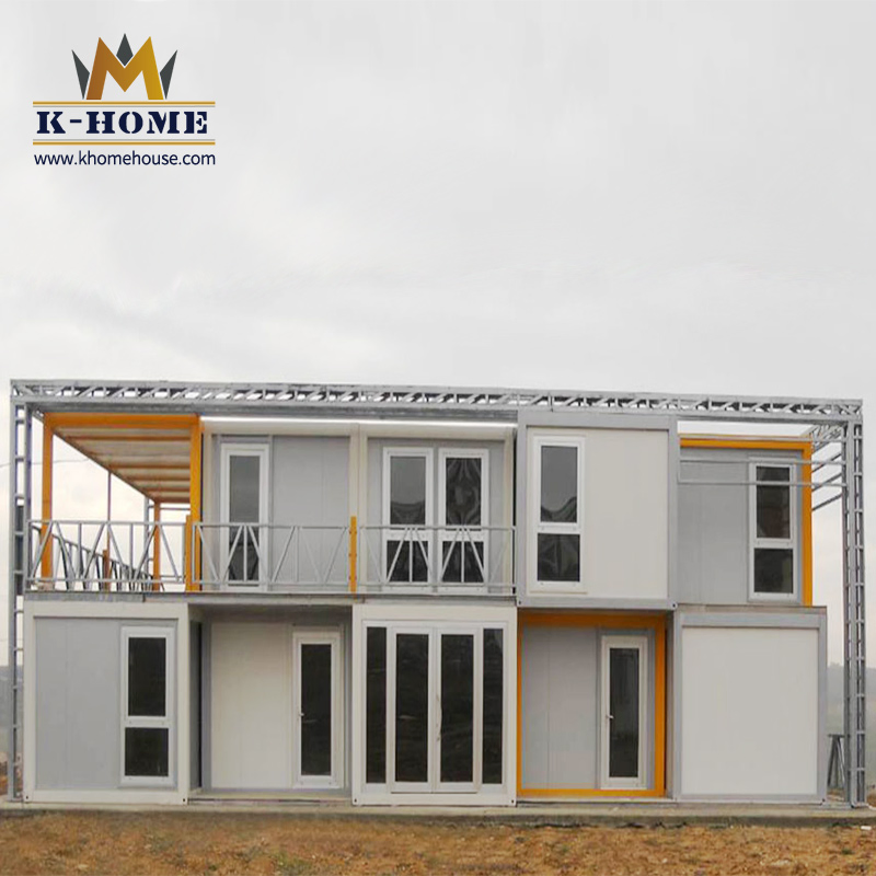 Temporary Construction Office Container Camp for Work Site