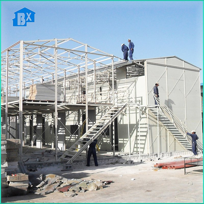 Durable Steel Structure Temporary Housing Solution for Rapid Deployment Temporary Housing Steel Structure for Quick and Efficient Setup