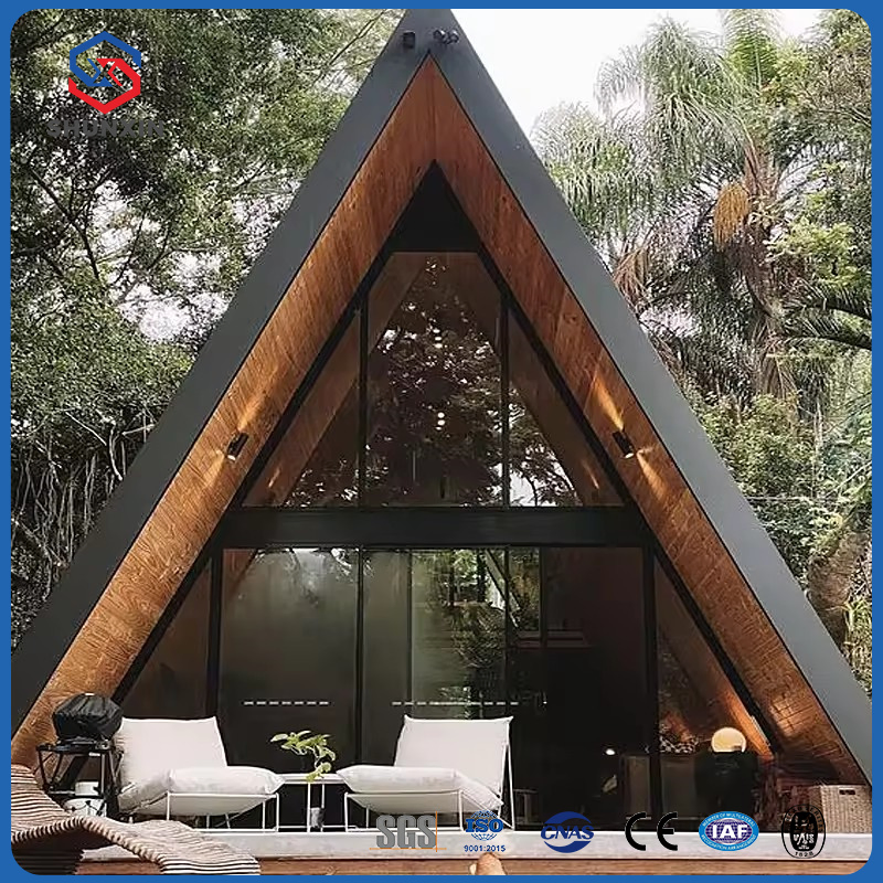 Villa cápsula moderna prefabricada de lujo para una vida elegante
