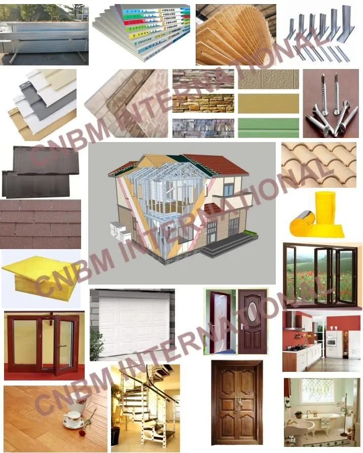 Detalles de estructura de acero ligero