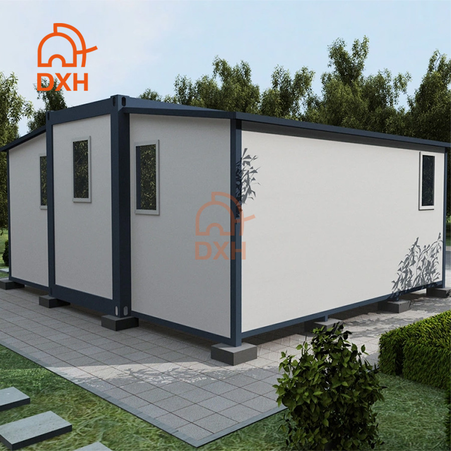 Precio de fábrica Dxh Restaurante Prefabricado 30FT Pequeño 40FT Hotel de Vacaciones Móvil Aula Casa de Contenedor Expandible Moderna para Camping a Prueba de Fuego