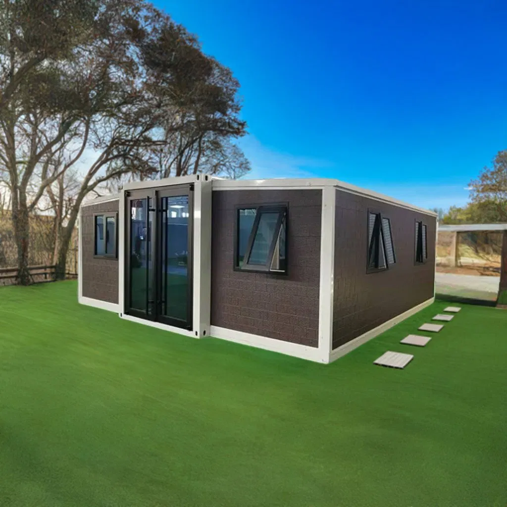 Casa Contemporánea 20FT/40FT Expandible para Vivienda Móvil Uso Hotelero Acero