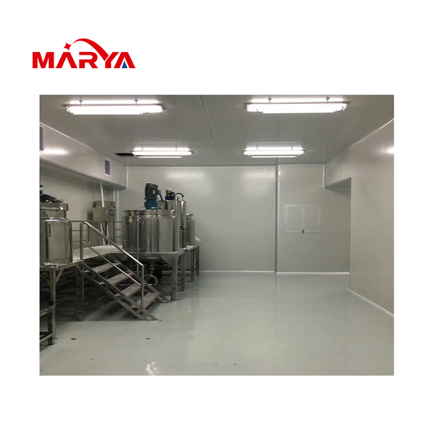 Sistema de Sala Limpia de Alto Rendimiento Marya con Panel Sándwich para la Industria Farmacéutica