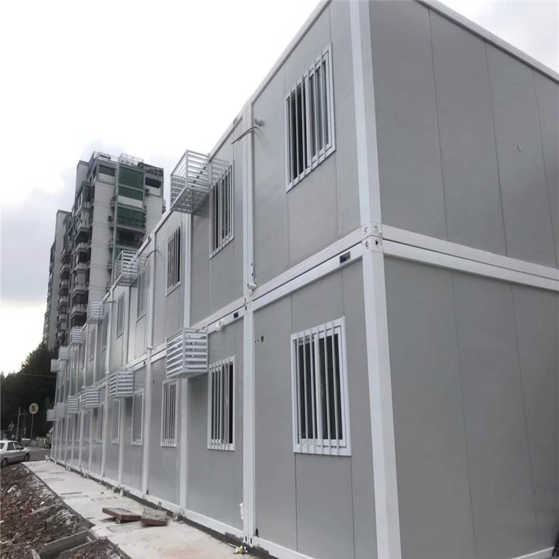Oficina portátil fácil de instalar y plegable para uso temporal en áreas de construcción