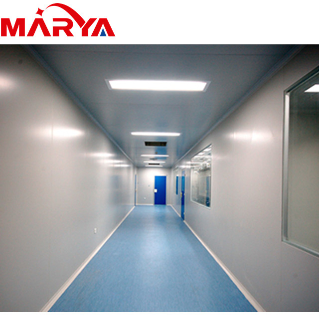 Proveedor de paneles sándwich modulares de sala limpia sin polvo y sistema de puertas de sala limpia de Shanghai Marya