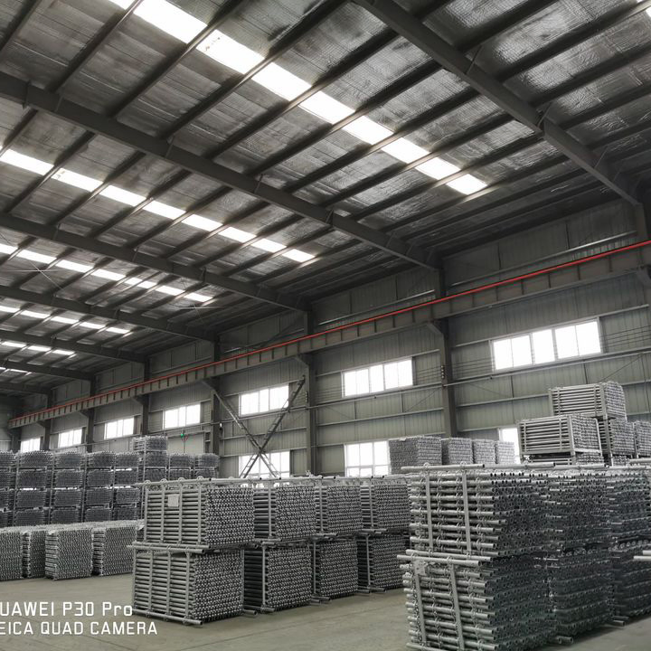 Estructura de acero industrial prefabricada para almacén