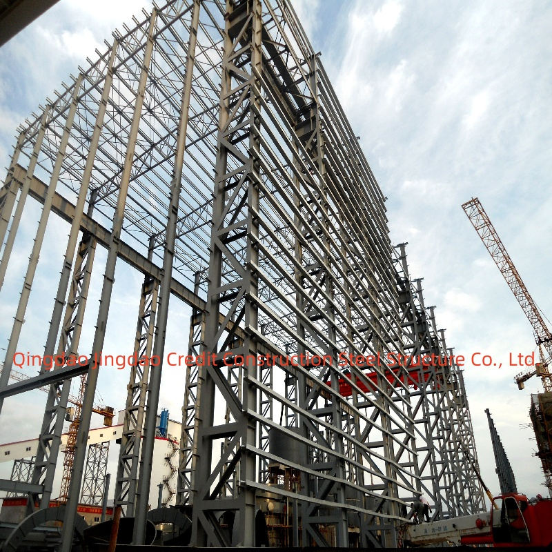Estructura de acero ligero galvanizado material arquitectónico soporte metálico
