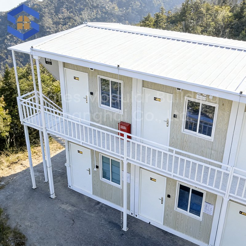Casa de construcción portátil, oficina modular eficiente en contenedor para ingeniería municipal con partición de oficina