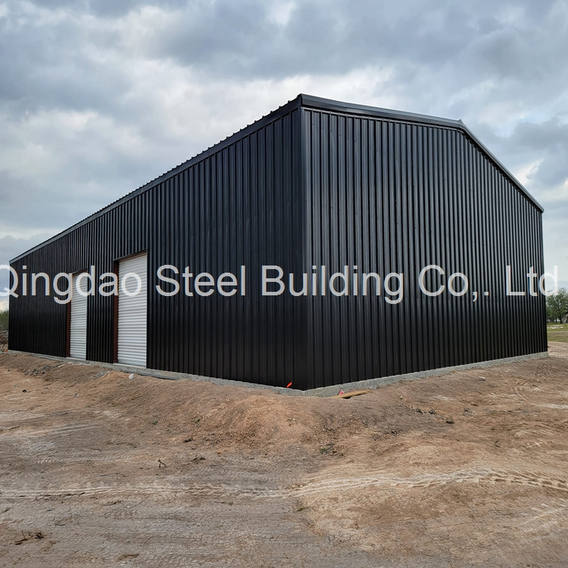 Edificio de taller de estructura de acero prefabricada personalizada, almacén de estructura de acero industrial