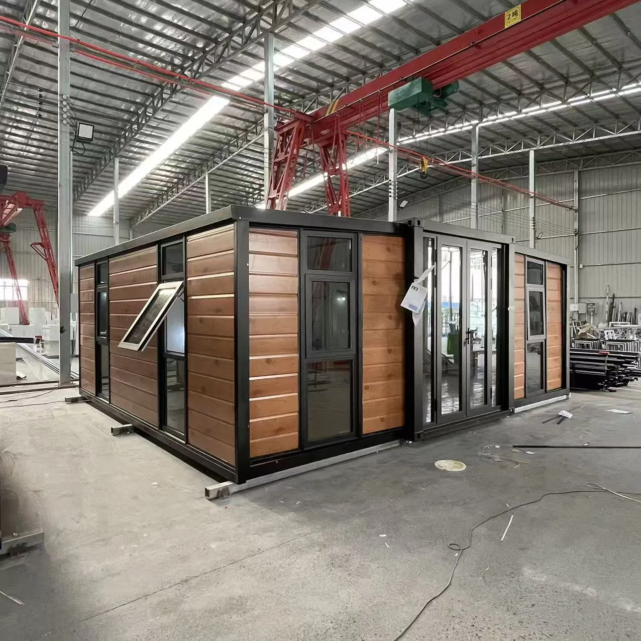 20FT Casa Contenedor Expandible de Doble Ala Aislada