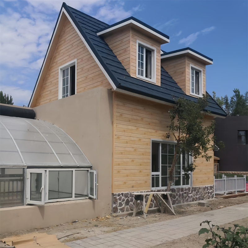 Villa de lujo prefabricada de acero ligero con SGS/BV
