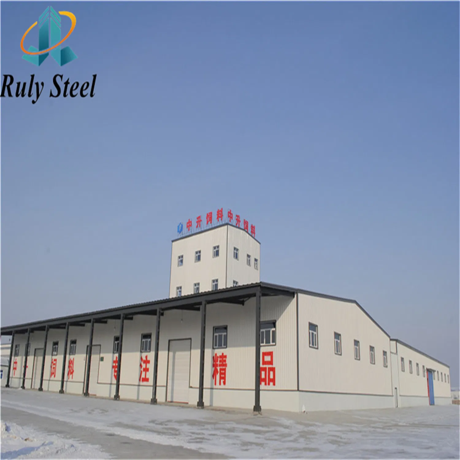 Taller metálico prefabricado de estructura de acero industrial personalizado a bajo precio en China