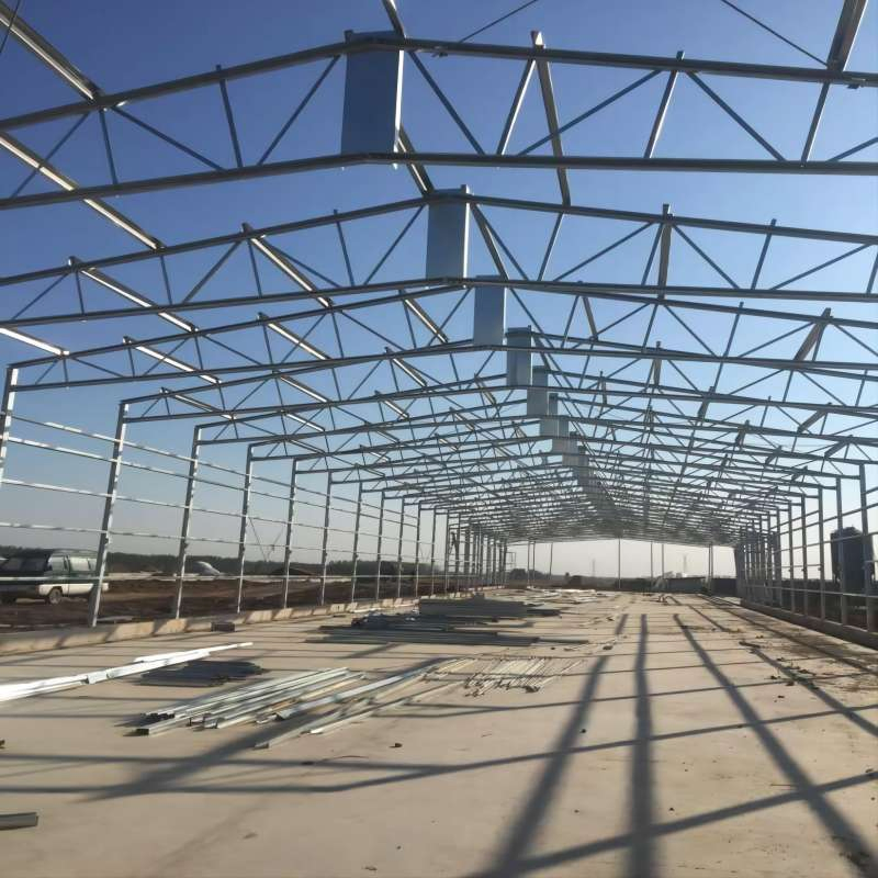 Taller de Estructura de Acero para Planta de Manufactura de Alta Calidad