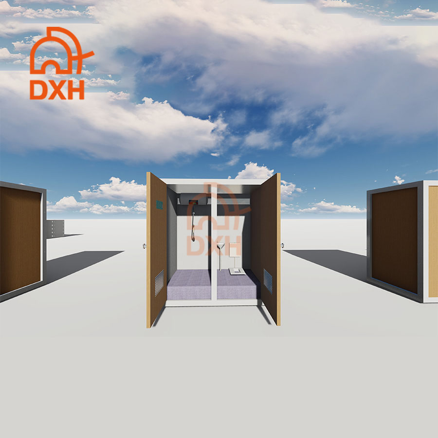 20FT Unidad de Baño Modular para Parques y Sitios de Construcción