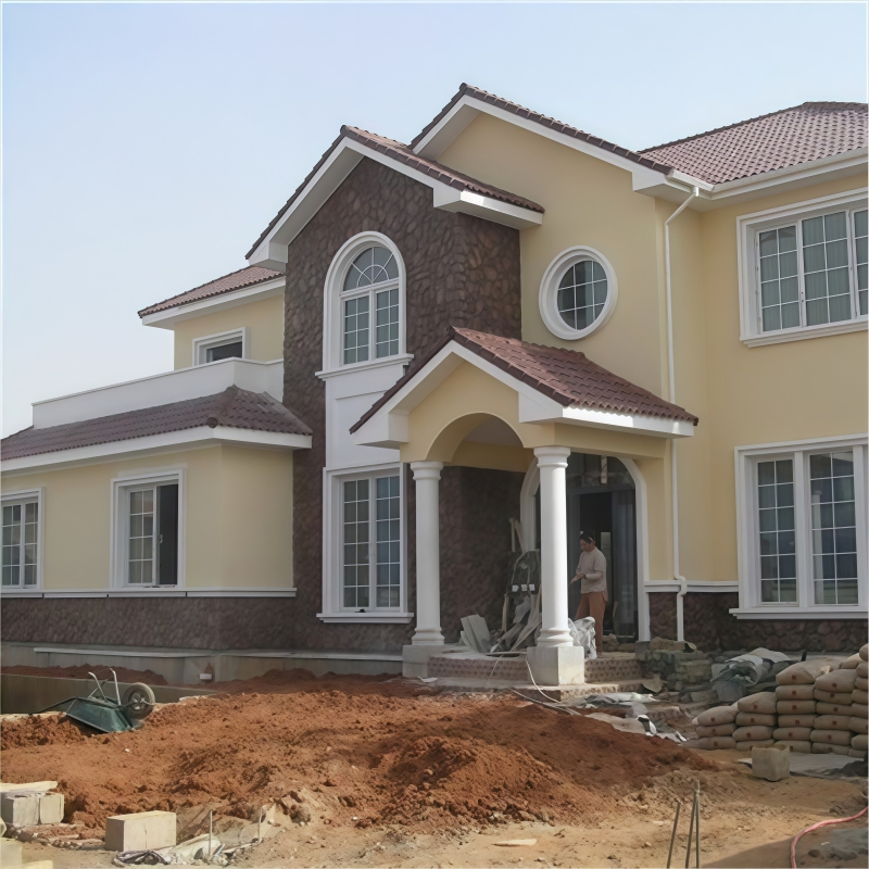 Villa de lujo prefabricada de acero ligero con SGS/BV