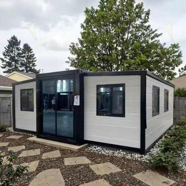 Casa Contemporánea 20FT/40FT Expandible para Vivienda Móvil Uso Hotelero Acero