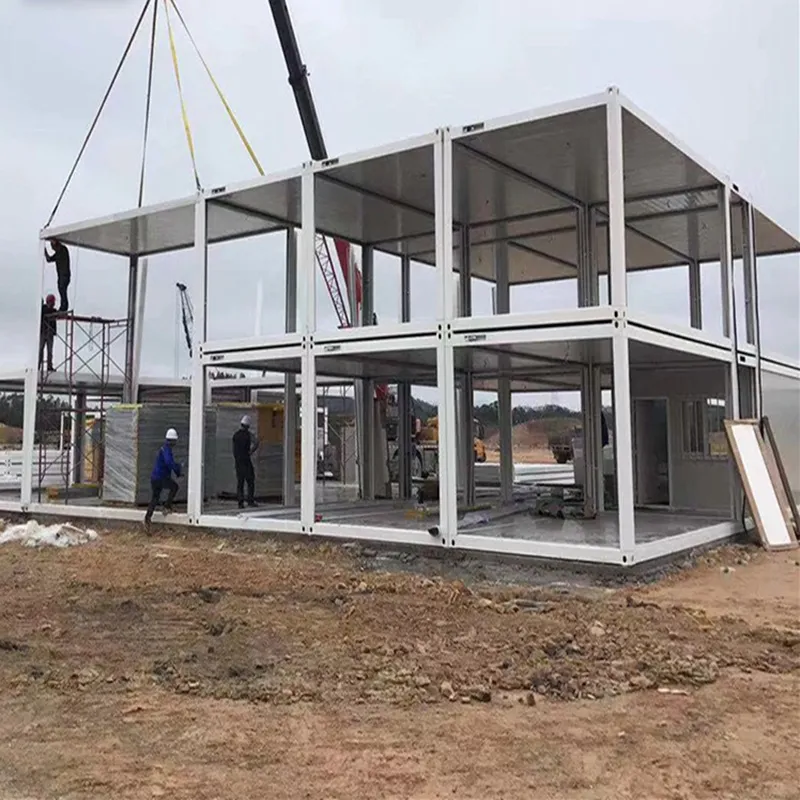 Casa modular plegable área de minería 13