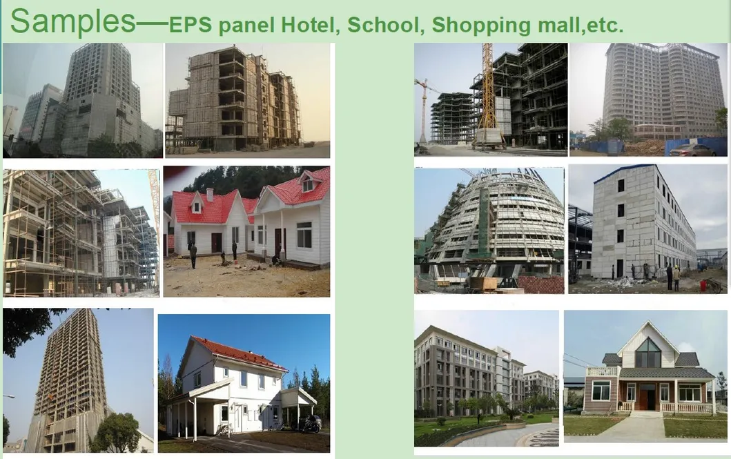 Instalaciones de paneles EPS