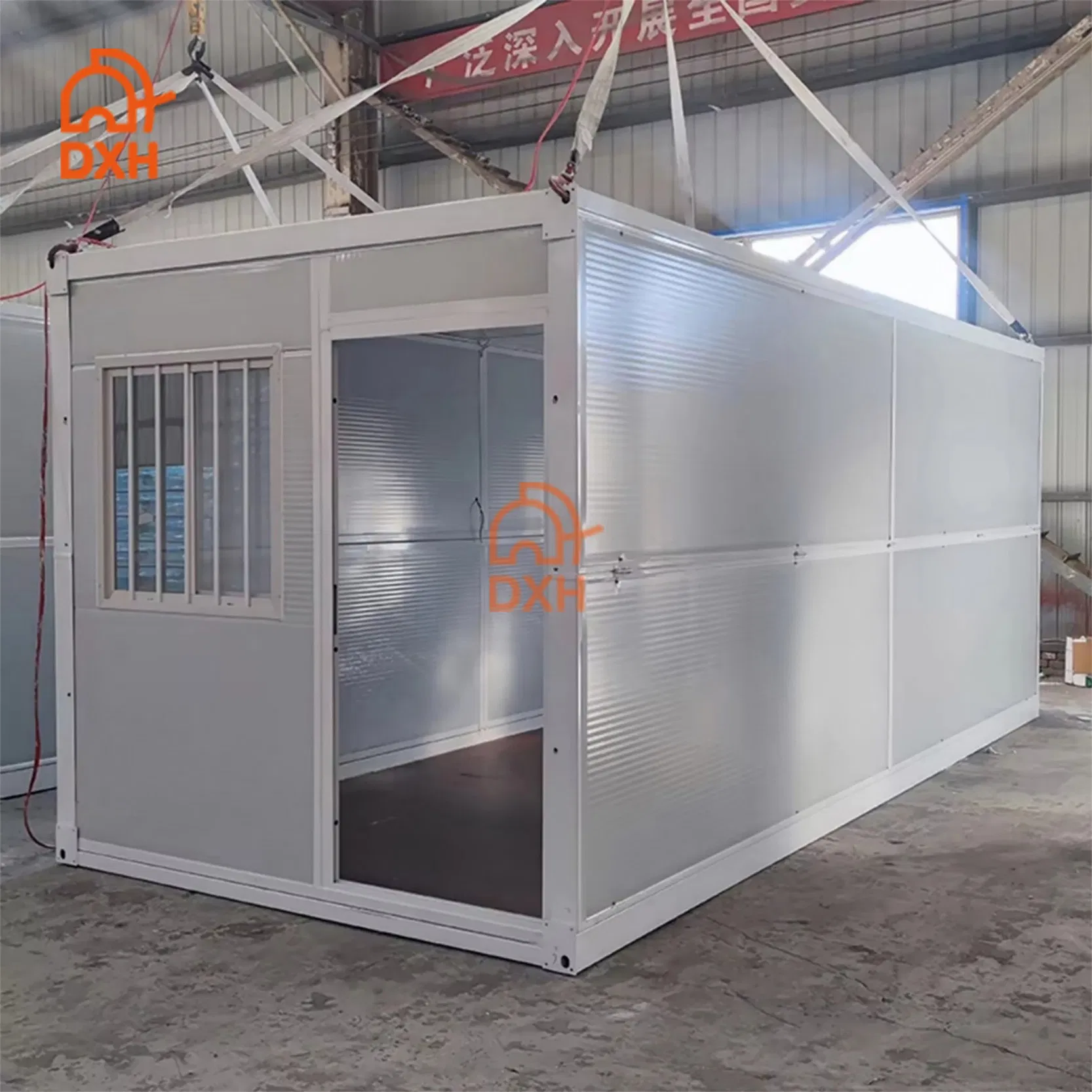 Alojamiento para estudiantes en el campamento de minería Daxiang, fábrica china, casa contenedor móvil plegable y personalizada de instalación rápida