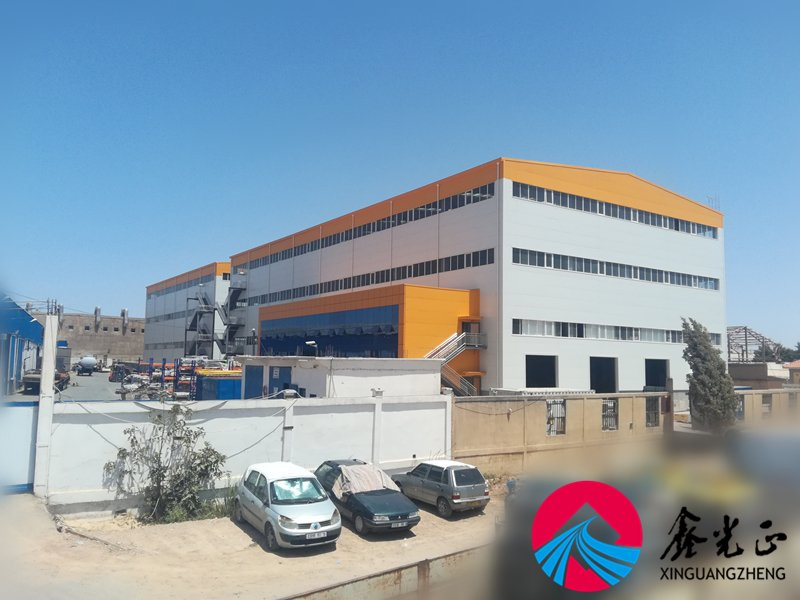 Edificio de estructura de acero industrial prefabricado en China con diseño gratuito