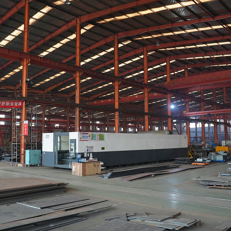 Edificio de almacén y taller de estructura de acero prefabricado