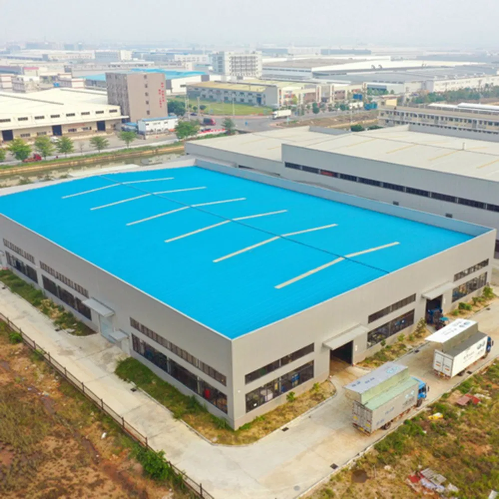 Edificio industrial de estructura de acero de bajo costo en China, taller de Peb