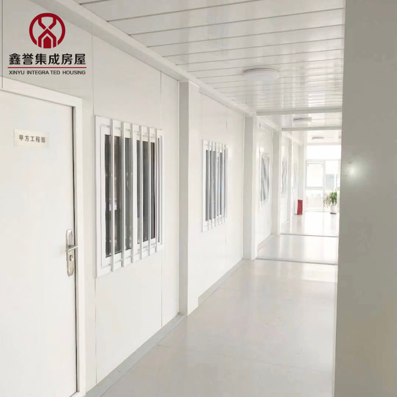 Oficina temporal de trabajo portátil de ensamblaje rápido modular prefabricada para sitios remotos