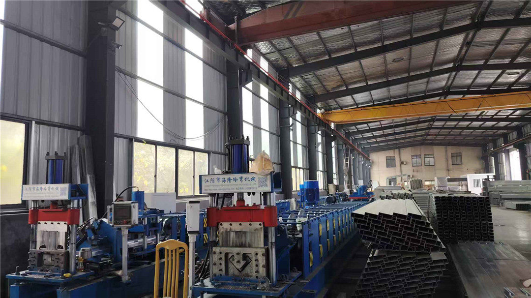 Línea de perfilado industrial de vigas y perfiles C de acero