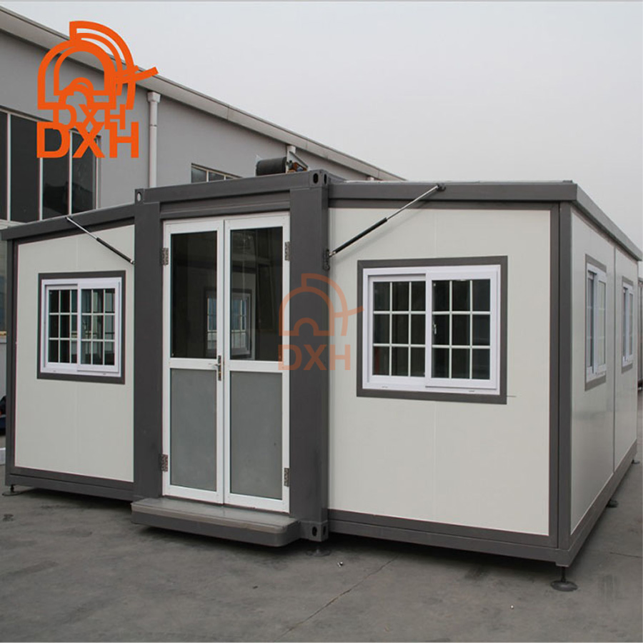 Precio de fábrica Dxh Restaurante Prefabricado 30FT Pequeño 40FT Hotel de Vacaciones Móvil Aula Casa de Contenedor Expandible Moderna para Camping a Prueba de Fuego