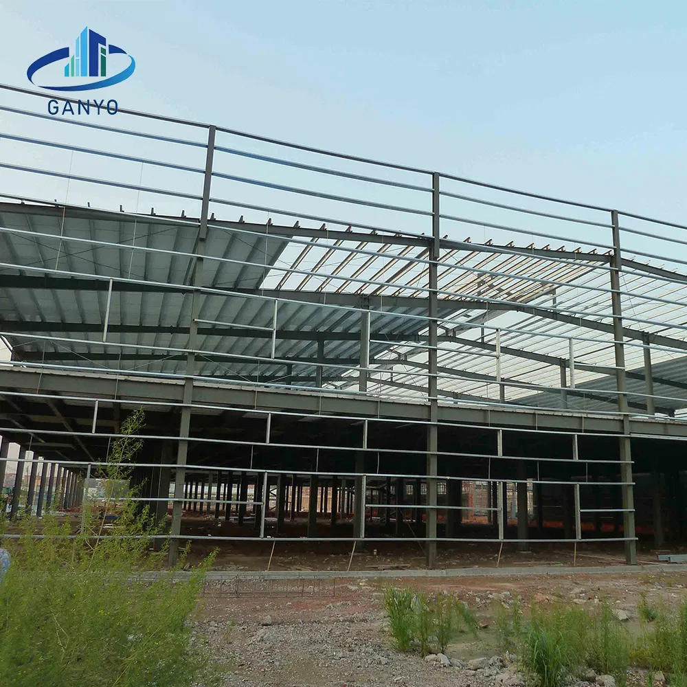 Casa de Estructura de Acero Prefabricada de Diseño Moderno con Marco de Acero, Villa Prefabricada de Lujo de Dos Plantas