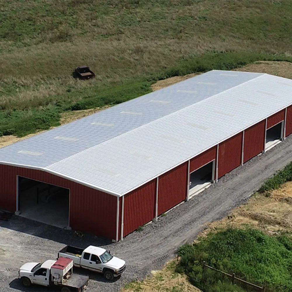 Edificio de metal de alta calidad, estructura de acero prefabricada, almacén para uso industrial
