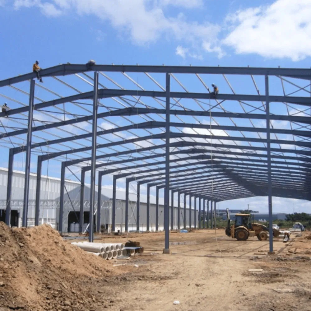 Edificio de metal de alta calidad, estructura de acero prefabricada, almacén para uso industrial