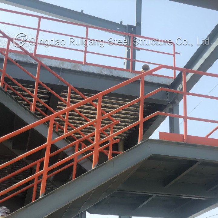 Edificio de almacén industrial ligero prefabricado de estructura de acero profesional, taller de marco metálico para la industria, edificio de compras prefabricado, almacén