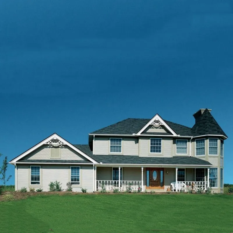 Proyecto terminado de villa de acero
