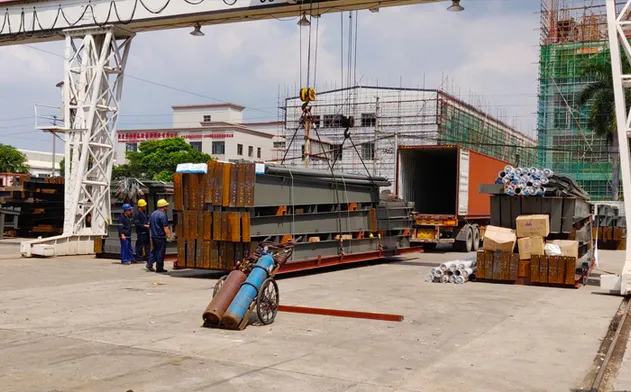 Envío de Estructura de Acero